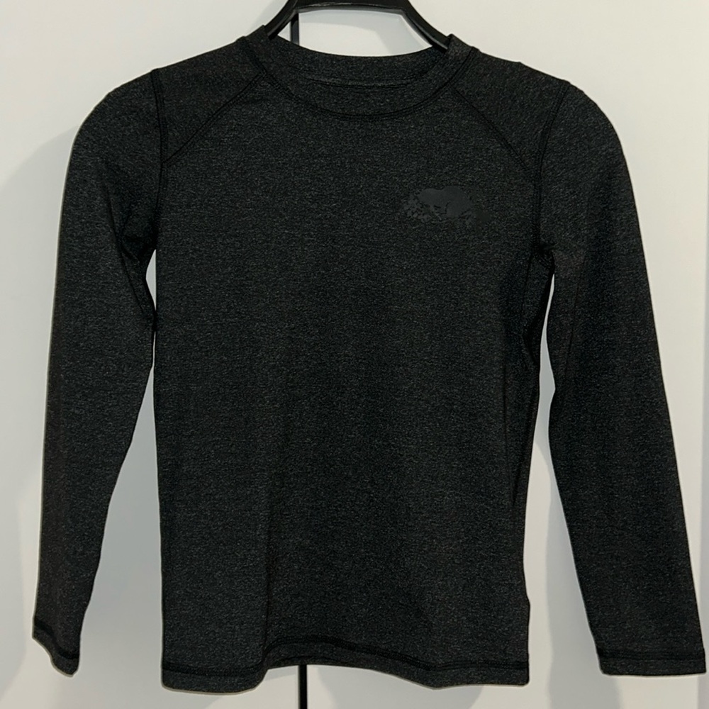ROOTS KIDS Black + Rainbow Athletic Long-Sleeve